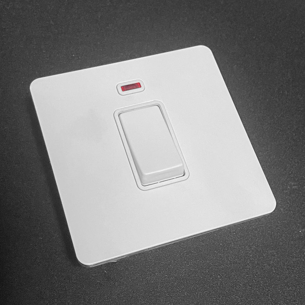 LIWBET Retro style 1 gang / 2 gang/ 3 gang / 4 gang  2 way light switch and white stainless steel panel toggle lamp switch and wall socket