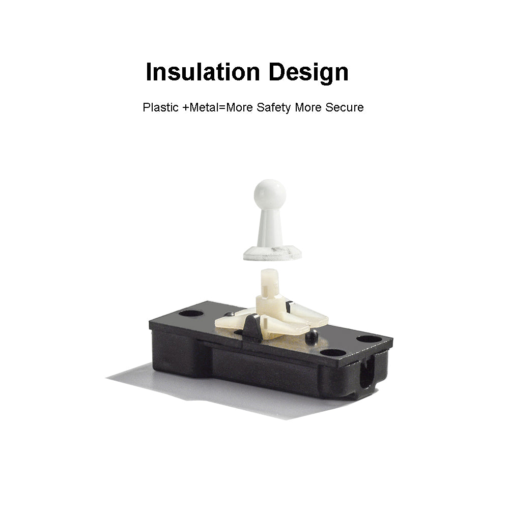 LIWBET Retro style white Color 1 gang / 2 gang/ 3 gang / 4 gang  2 way light switch and stainless steel panel toggle lamp switch and wall socket