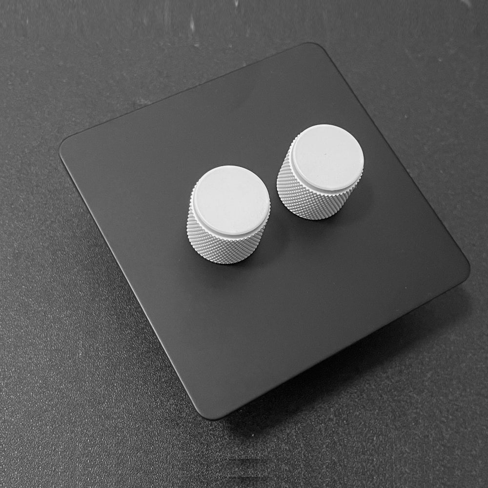 LIWBET Retro style 1 gang / 2 gang/ 3 gang / 4 gang  2 way light switch and stainless steel panel white toggle lamp switch and wall socket