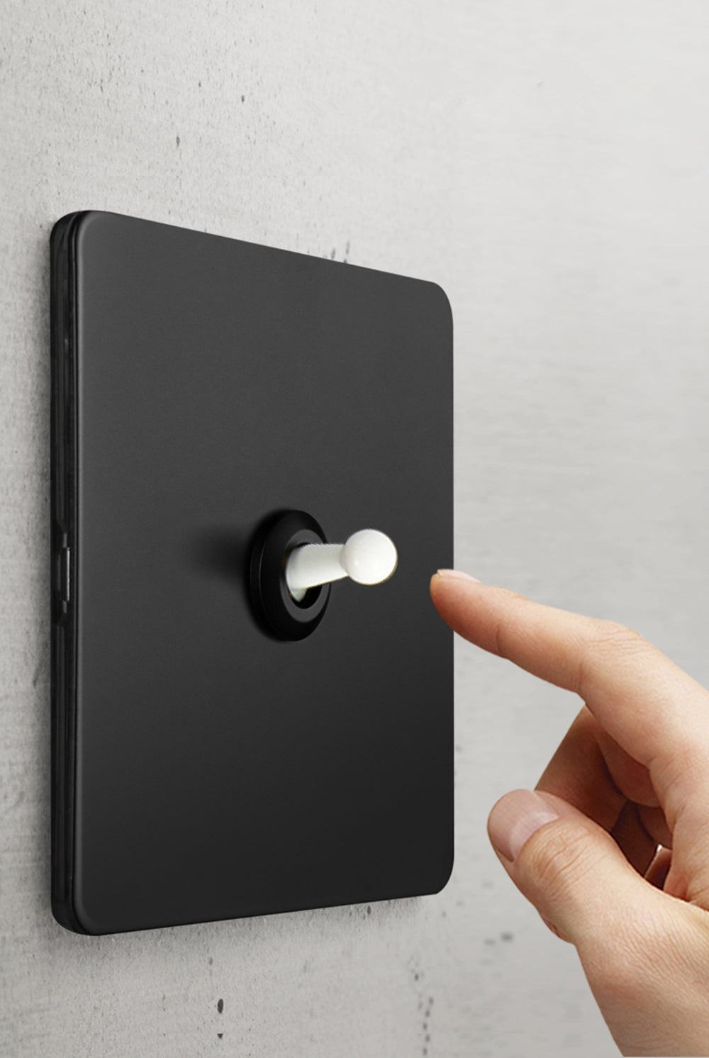 LIWBET Retro style 1 gang / 2 gang/ 3 gang / 4 gang  2 way light switch and stainless steel panel white toggle lamp switch and wall socket